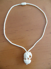 Vintage kette aus horn bein - aus,