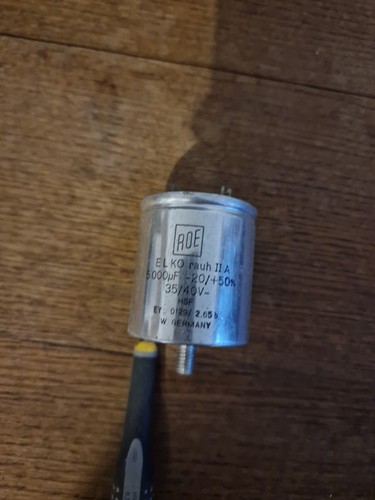 Roe elektrolytkondensator - roe,