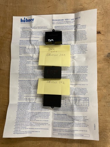 Hübner weichendecoder 1032 - hübner,