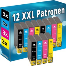12x TINTE PATRONEN für EPSON Stylus SX420W SX425W SX435W SX440W BX305F Set