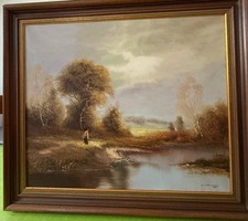 🌸🏞️Ölgemälde auf