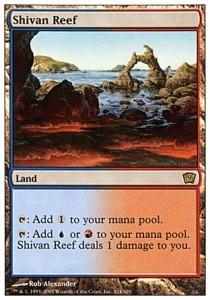 Magic mtg shivan reef 9ed - shivan, 9ed-324