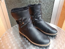 Panama Jack Damen Winter Boots  Leder Fellfutter – warm & wasserabweisend Gr. 41