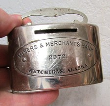 vintage Ketchikan Alaska metal