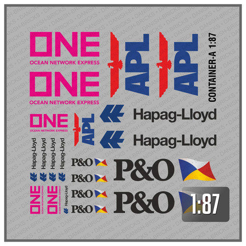 Waterslide decal spur h0 - waterslide,