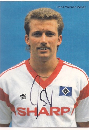 Autogramm hans werner moser - autogramm,