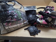 Inline Skates von Crane Größe 29-33 mit Tragetasche und Schoner