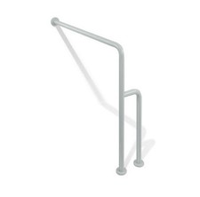 Hewi 801 Boden-Wandstützgriff 801.22.400 99 weiß