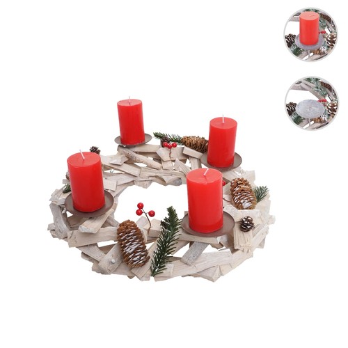 Adventskranz rund