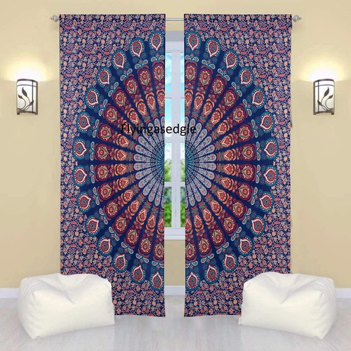 Mandala hippie wandteppich - hippie,