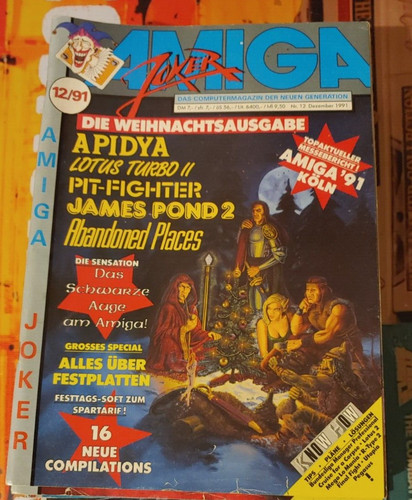 Amiga joker 1991 - 12/91, +