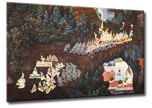 Leinwand bild asien - leinwand,
