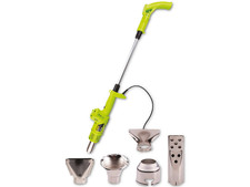 KINZO Unkrautbrenner Heißluftpistole Unkrautvernichter 106cm 3in1 2000W grün a