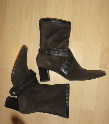 Leder stiefeletten von aigner - leder,