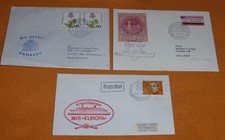Schiffspost Bund Lot 3 Belege