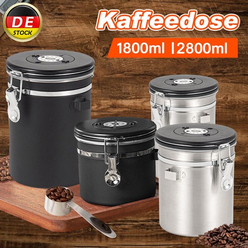 8l kaffeedose edelstahl - 1.8l/2.8l,