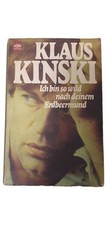 Klaus Kinski Ich bin so wild nach deinem Erdbeermund Taschenbuch Heyne Deutsch