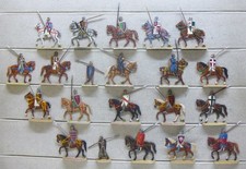 21 Zinnfiguren Ritter