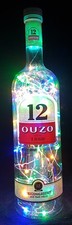 Ouzo 12 Flaschenlampe mit 80