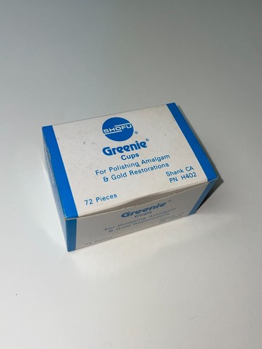Shofu greenie cups shank - /, (w)
