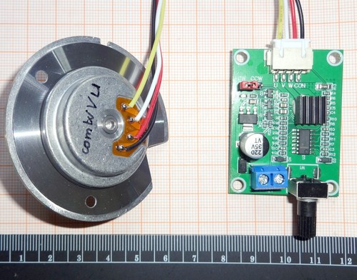 Bldc motor 12vdc aufnahme - bldc,