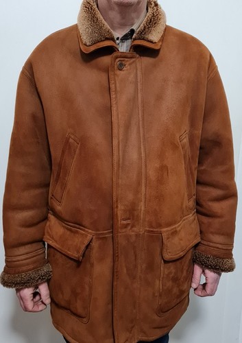 Herren lammfell longjacke - herren, lammfell-longjacke