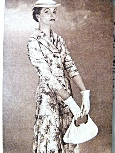 Altes modeheft von 1956 mit - altes,