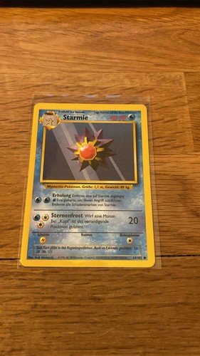 Pokémon karte starmie - pokémon, •