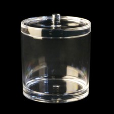 Acryl Dose mit Deckel, für