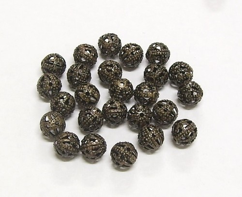 Filigrane kupfer rund 6mm - filigrane,