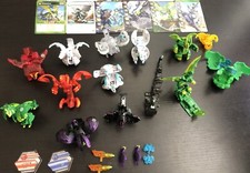 Bakugan Konvolut 14 Figuren Battle Brawlers Magnetkarten Karten Sammlung Kugeln