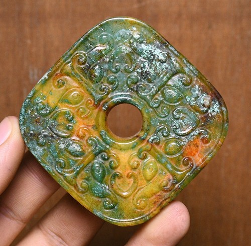 6cm alte natürliche jade - 6cm,