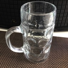 1 Liter Glas Bierkrug/ Humpen/ Maßkrug/ Oktoberfest🌸