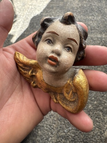Antiker holzengel putto - holzengel,