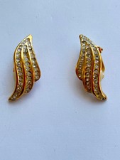 3034 Vintage Swarovski Kristallen Ohrclip 35mm