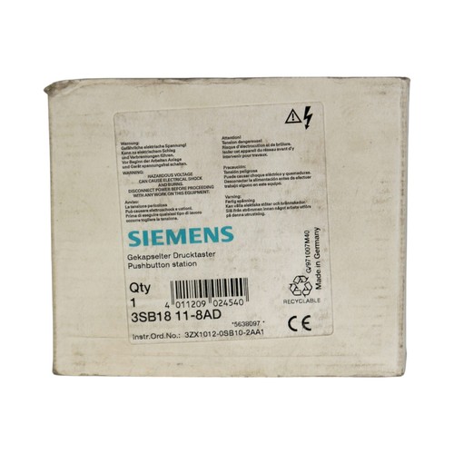 Siemens 3sb1811 8ad - siemens, fusstaster