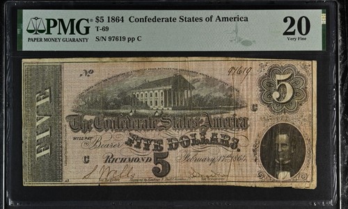 1864 confederate states of - confederate,