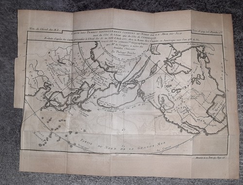 Landkarte 1772 asien korea - asien,