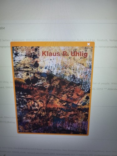 Kunst malerei klaus uhlig - r.,