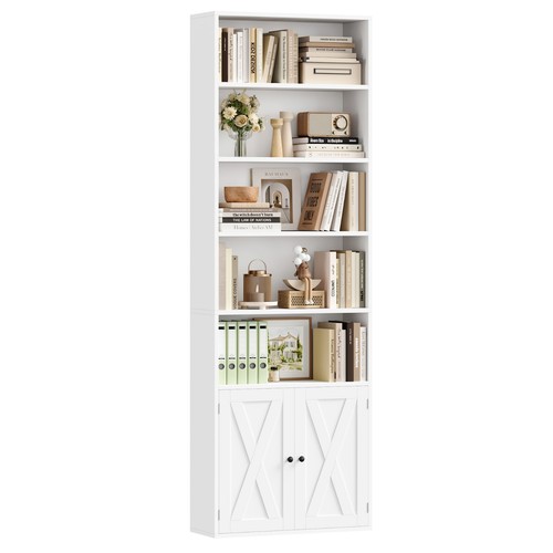Bücherregal mit türen - mit,