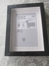 Bilderrahmen schwarz 13 x 18