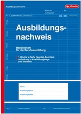 herlitz Formularbuch "Ausbildungsnachweis" DIN A4 28 Blatt