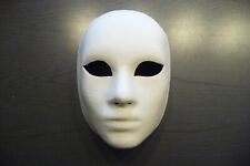 Maske Vollmaske Volto weiß Pappmache Venedig Venezia Carnevale Original Rohling