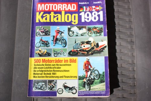 Motorrad katalog 1981 500 - katalog,