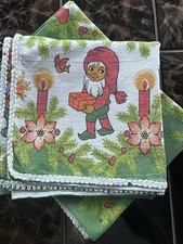 Retro  DDR Weihnachtsdecke  