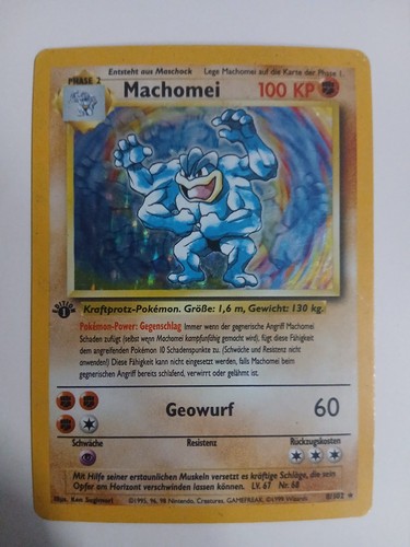 Pokémon tcg machomei - pokémon, holo