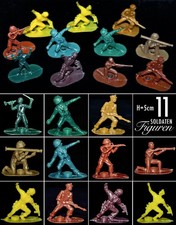 11 SELTENE HITSCHLER LUTSCHER KAUGUMMI SOLDATEN FIGUREN 70er Heinerle Manurba