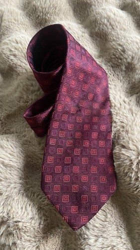 Burberry krawatte dunkelrot - burberry,