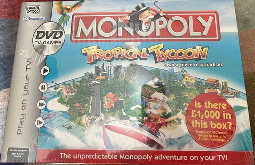 Monopoly tropical tycoon dvd - monopoly,