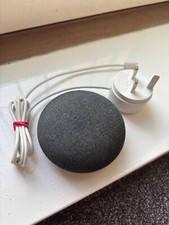 Google Nest Mini Smart Speaker | 2. Generation | Anthrazit